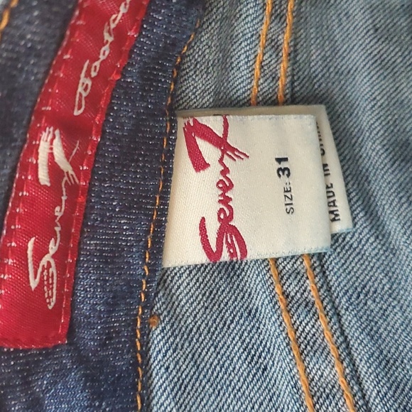 Seven Premium Classic Blue Women's Jeans sz 31 - Picture 6 of 7